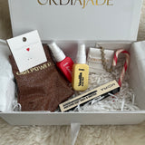 Boxe Noel girly  , Bijoux , Parfum , Mascara , sucre d’orge 