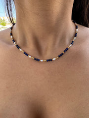  Collier Azura doré en acier inoxydable 316L Ordiajade, résistant à l’eau et hypoallergénique