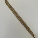 Bracelet Swinie doré en acier inoxydable 316L Ordiajade, résistant à l’eau et hypoallergénique