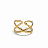 Bague fill femme design moderne Ordiajade
