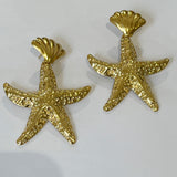 Boucles d’oreilles Étoile de mer