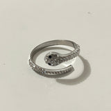 Bague Serpent strass