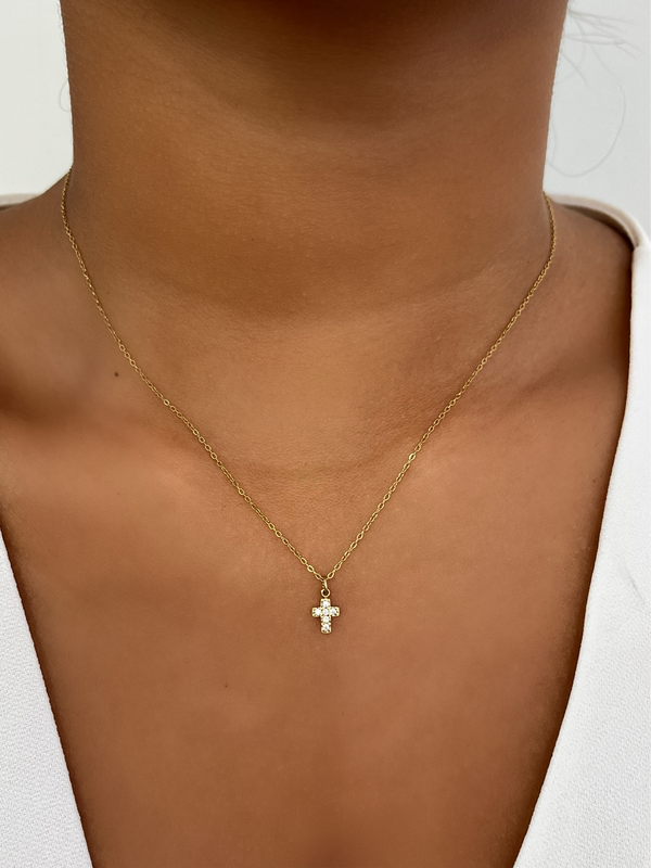 Collier Croix d’aura