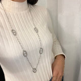 Sautoir Marine Maille marine