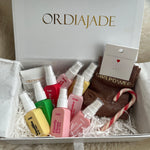 Boxe bijoux parfum chaussettes sucre d’orge