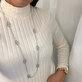 Sautoir Monaco maille marine