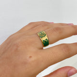 Green Eye Ring