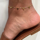 Palm Tree Anklet