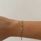 Pulsera Marie Shine Cross (disponible en varios colores)
