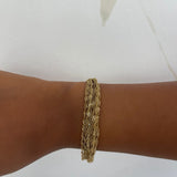 Bracelet swinie doré en acier inoxydable 316L Ordiajade, résistant à l’eau et hypoallergénique