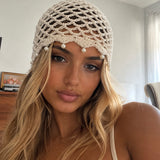 Crochet Skull cap PERLE