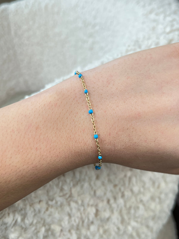 April Turquoise Bracelet