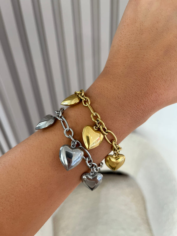 Bracelet Coeur Breloque