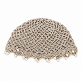 Crochet Skull cap TAUPE