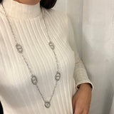 Sautoir Marine Maille marine