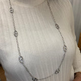 Sautoir Monaco maille marine