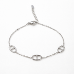 Bracelet Sunlight en acier inoxydable Ordiajade fond blanc