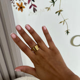Bague Like me  (existe en Doré ou Argenté)
