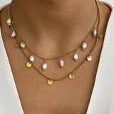 White Pearl Necklace