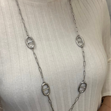 Sautoir Marine Maille marine
