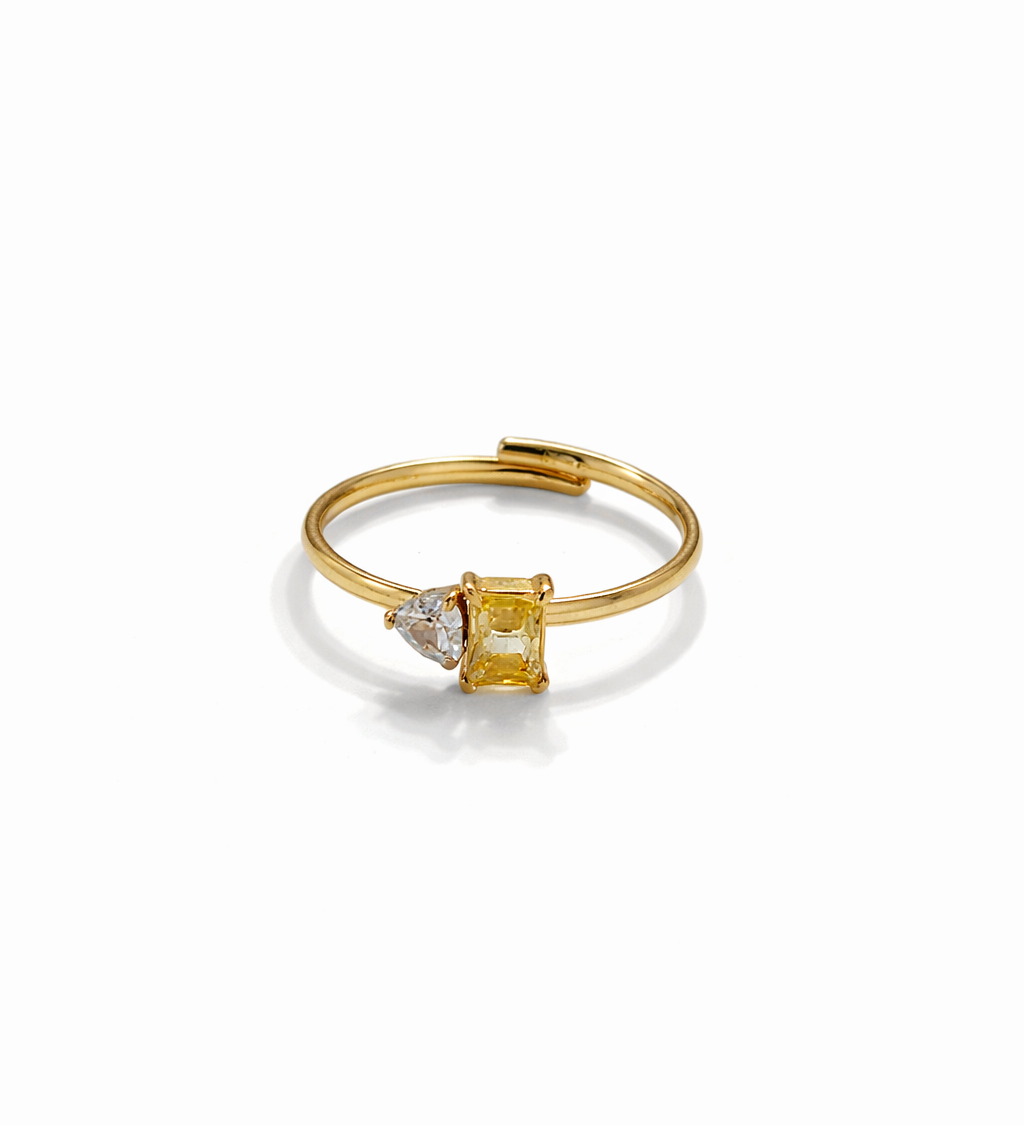 Bague spécial femme en acier inoxydable Ordiajade