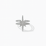 Bague Jala argenté en acier inoxydable 316L Ordiajade, résistant à l’eau et hypoallergénique