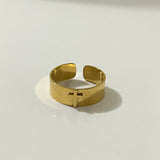 Bague croix minimaliste