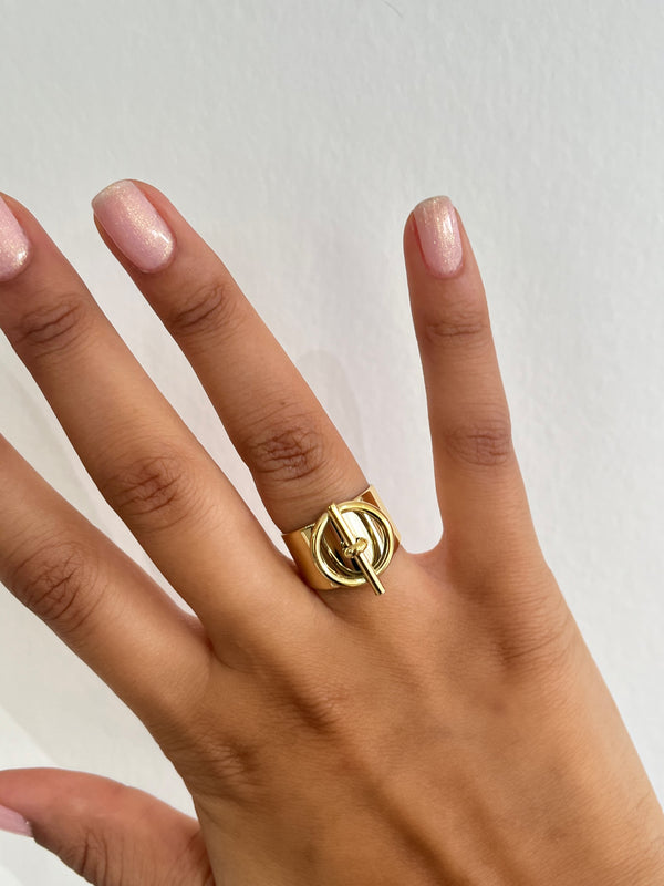 Bague Rayon (existe en Doré ou Argenté)