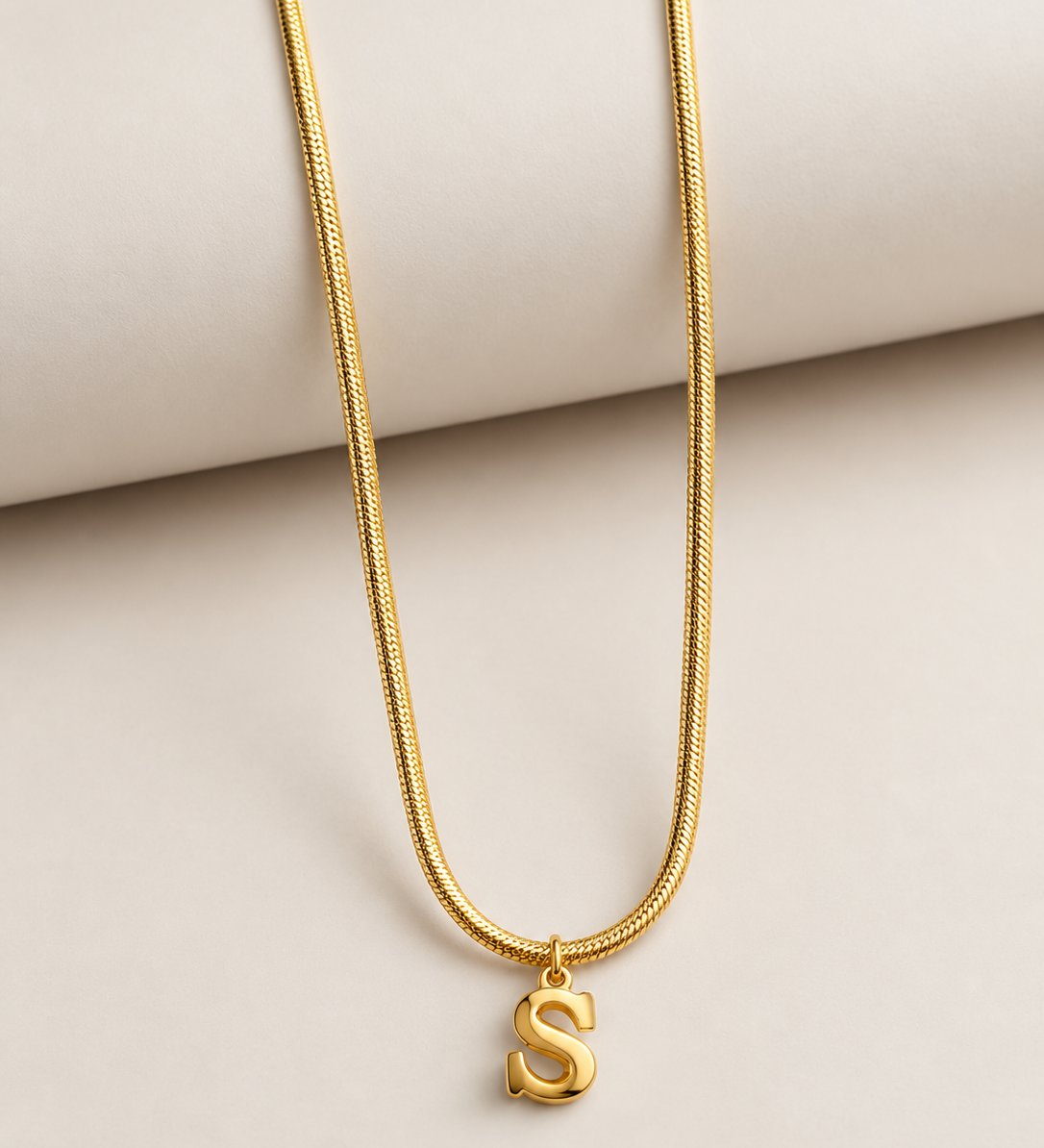COLLIER INITIAL SERPENTIA