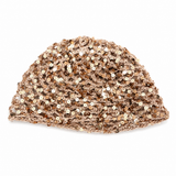 Crochet Skull cap Gold