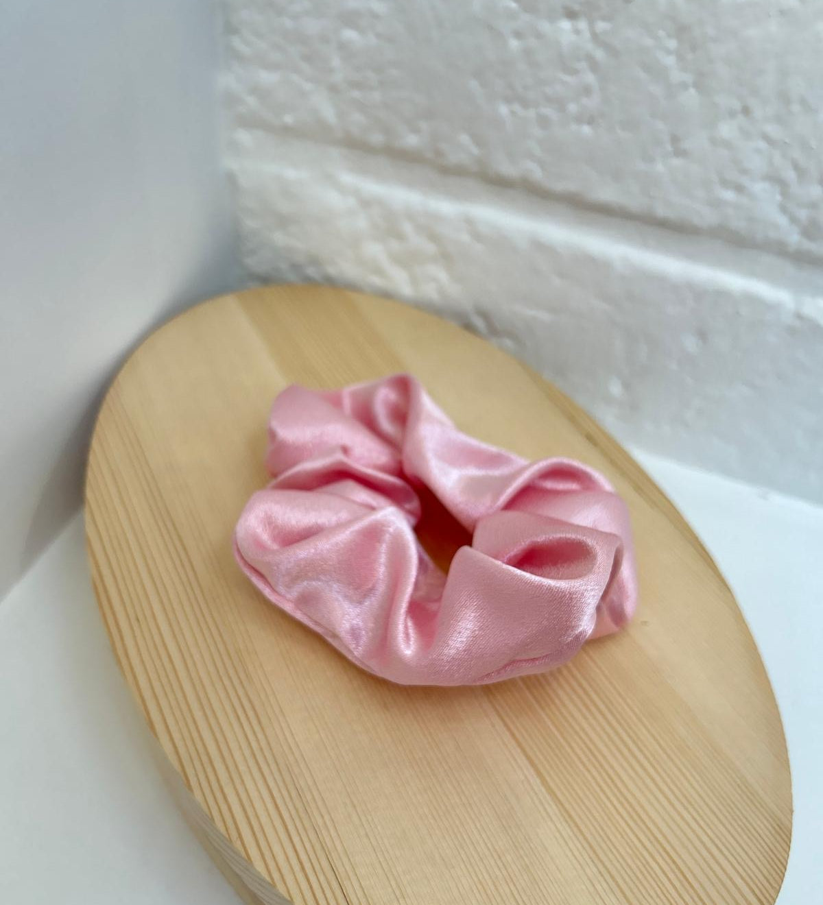 Satin scrunchie