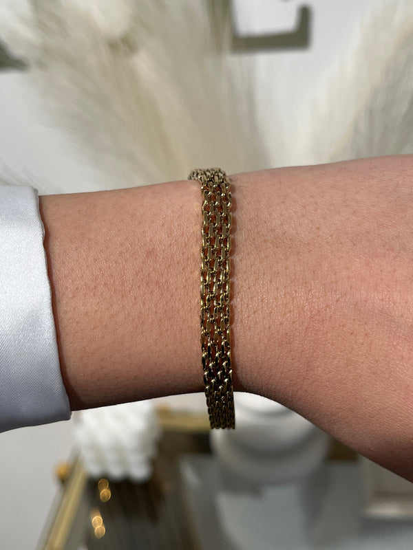 Palace Bracelet (available in Gold or Silver)