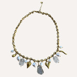 Collier Mykonos blanc