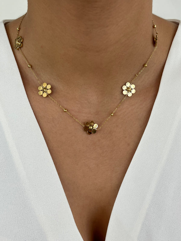 Flower Necklace 