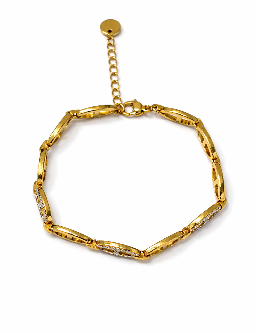Bracelet minimaliste acier inoxydable doré ou argenté