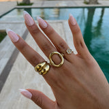 Anillo de carretera (disponible en oro o plata) 