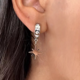 Meteor earrings (available in Gold or Silver)