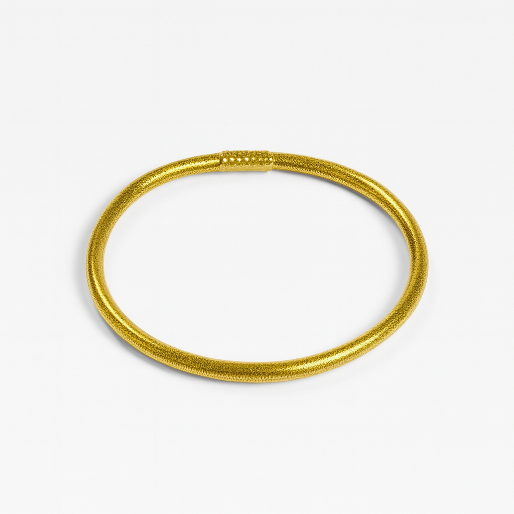 Bracelet Bouddhiste doré Ordiajade, waterproof et hypoallergénique