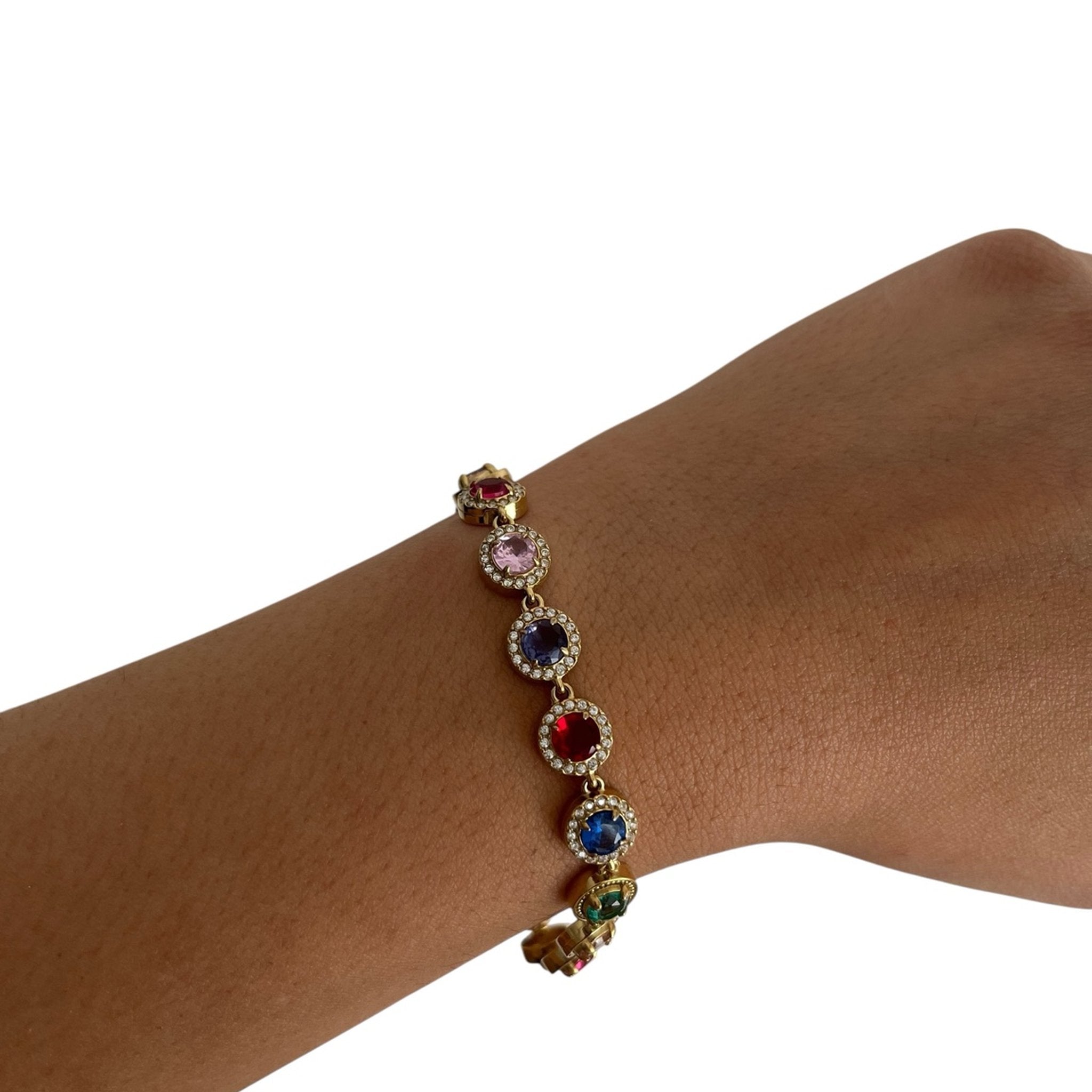 Bracelet Chic doré en acier inoxydable 316L Ordiajade, waterproof et hypoallergénique
