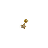 Piercing trèfle (existe en Doré ou Argenté)