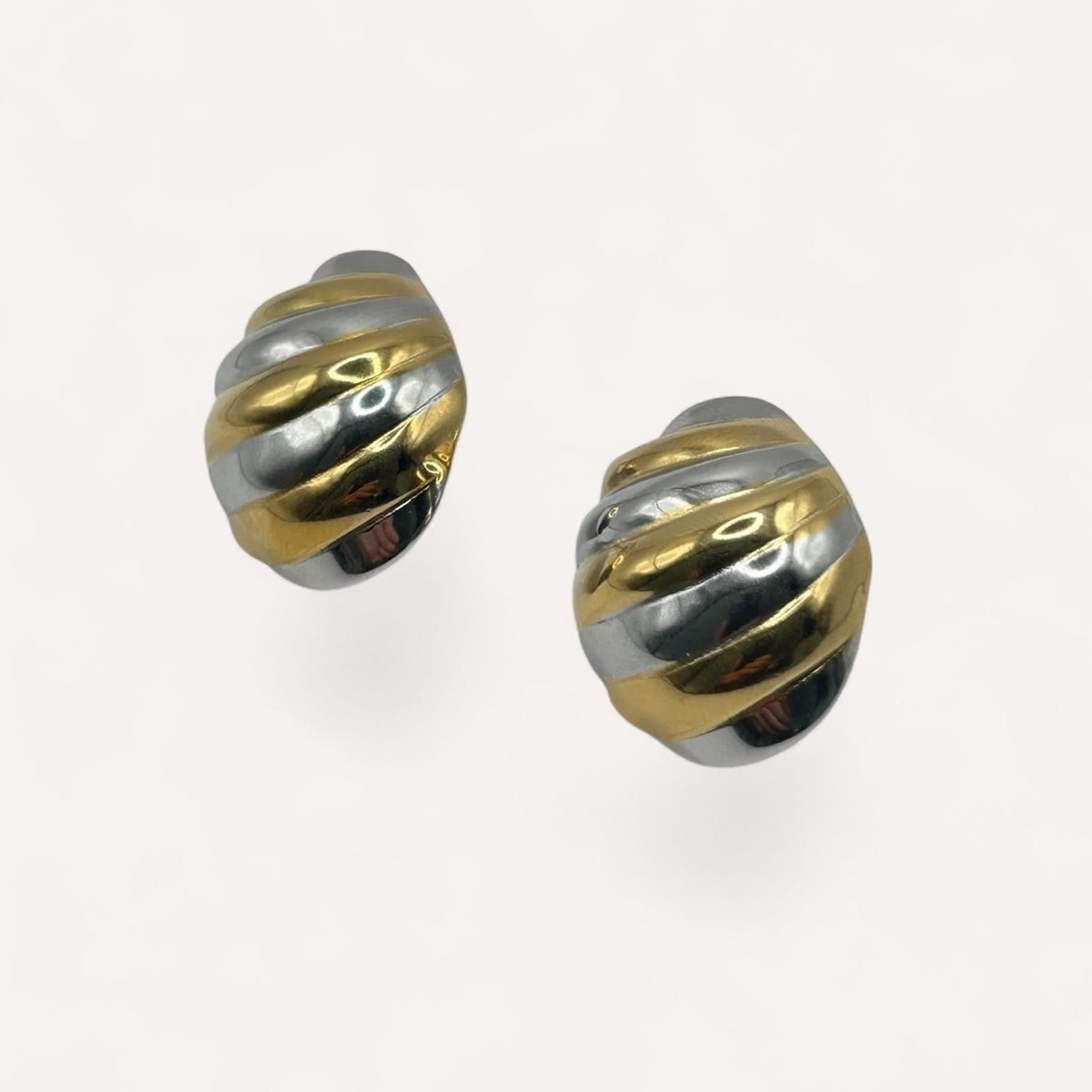 Boucle d’oreille Island doré en acier inoxydable 316L Ordiajade, résistant à l’eau et hypoallergénique
