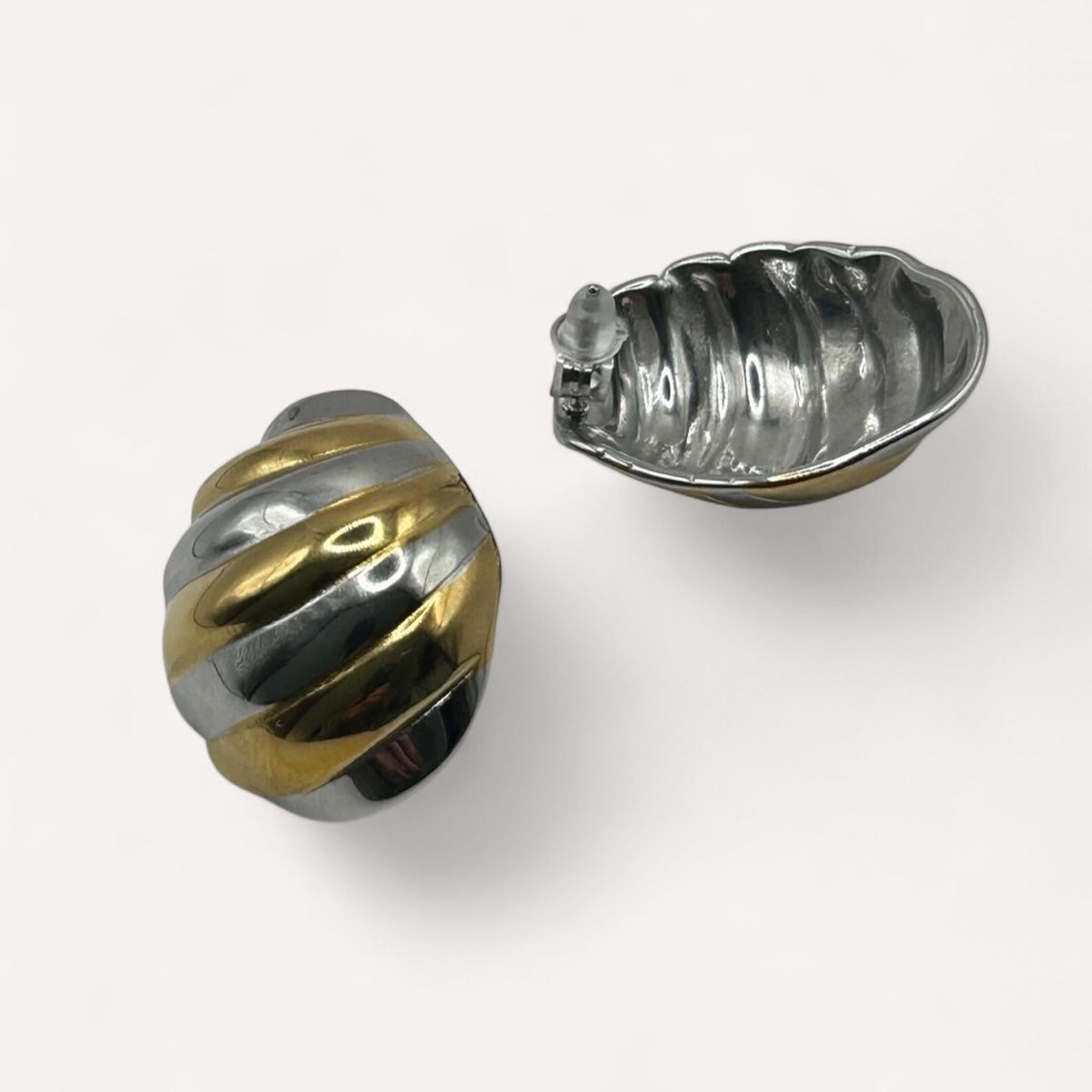 Boucle d’oreille doré  argent en acier inoxydable 316L Ordiajade, résistant à l’eau et hypoallergénique