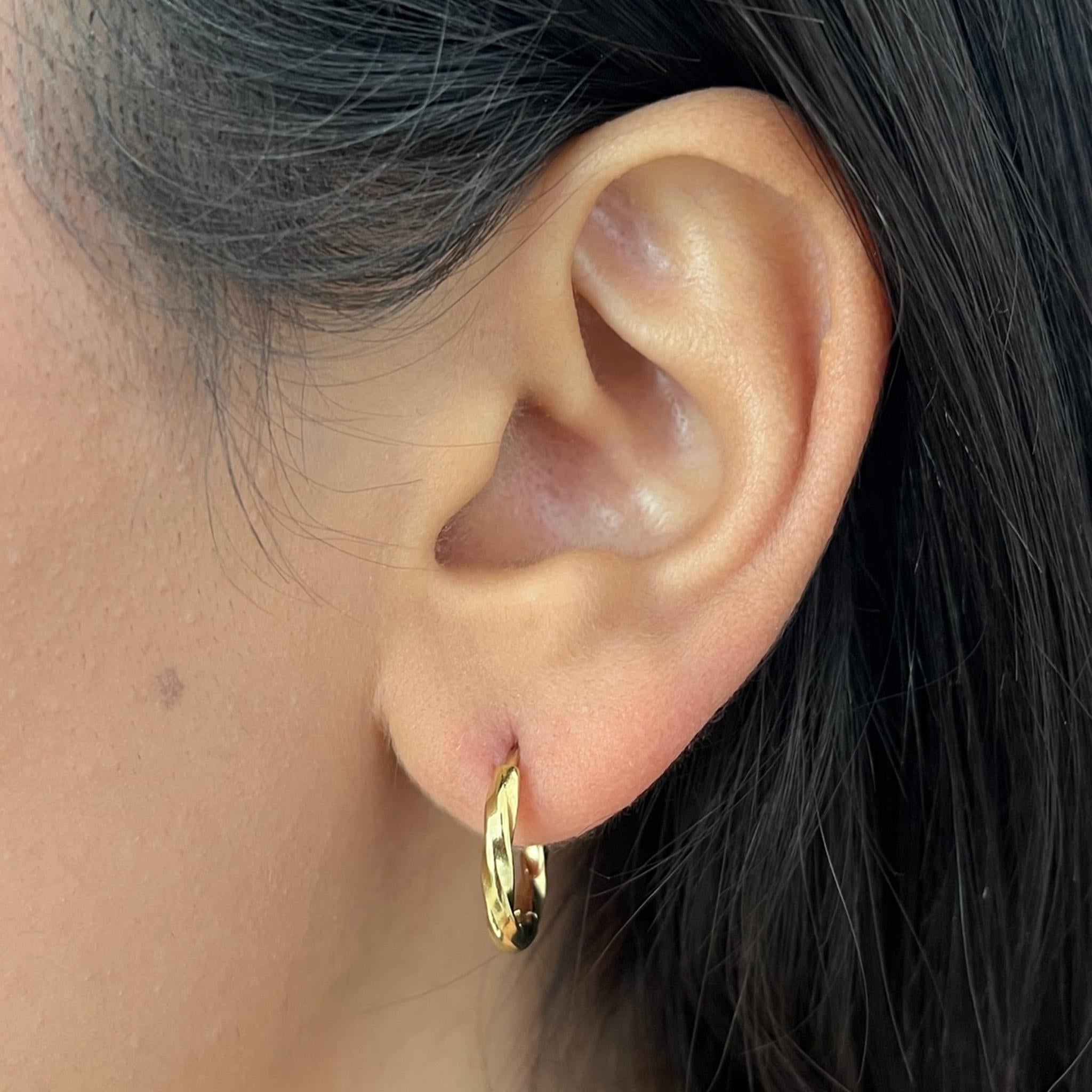 Boucle d’oreille Comète grande doré en acier inoxydable 316L résistant à l’eau