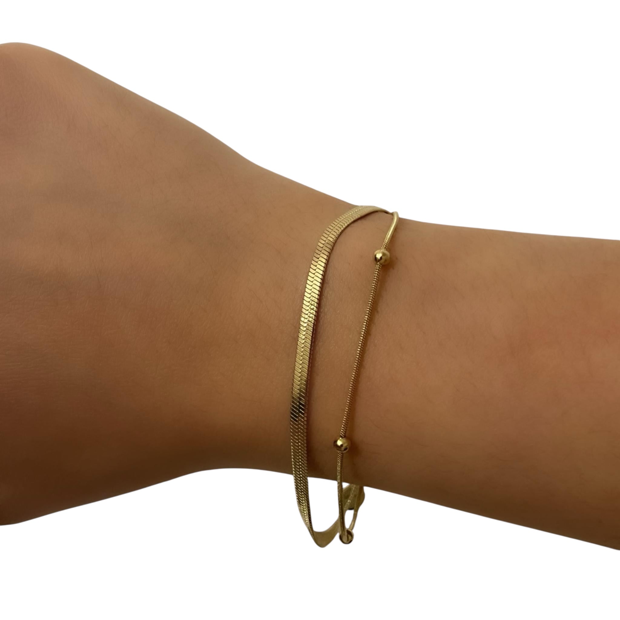 Bracelet Maya doré en acier inoxydable 316L Ordiajade, résistant à l’eau et hypoallergénique