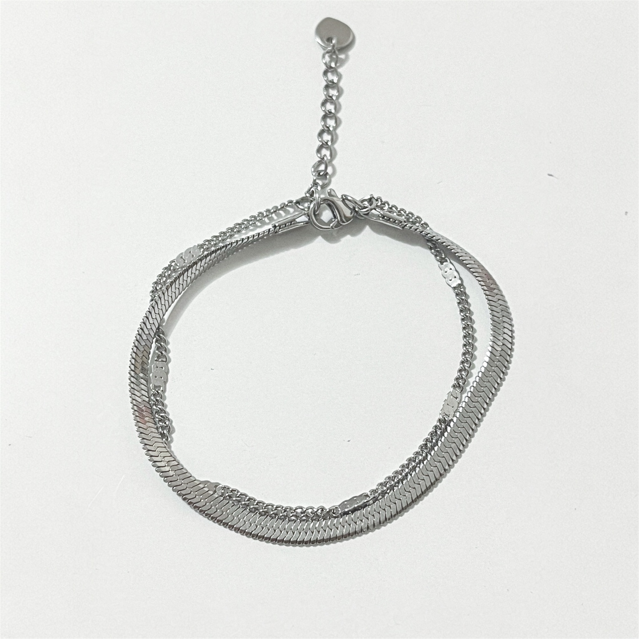 Bracelet femme Jaime en acier inoxydable, bijou résistant à l'eau et ajustable