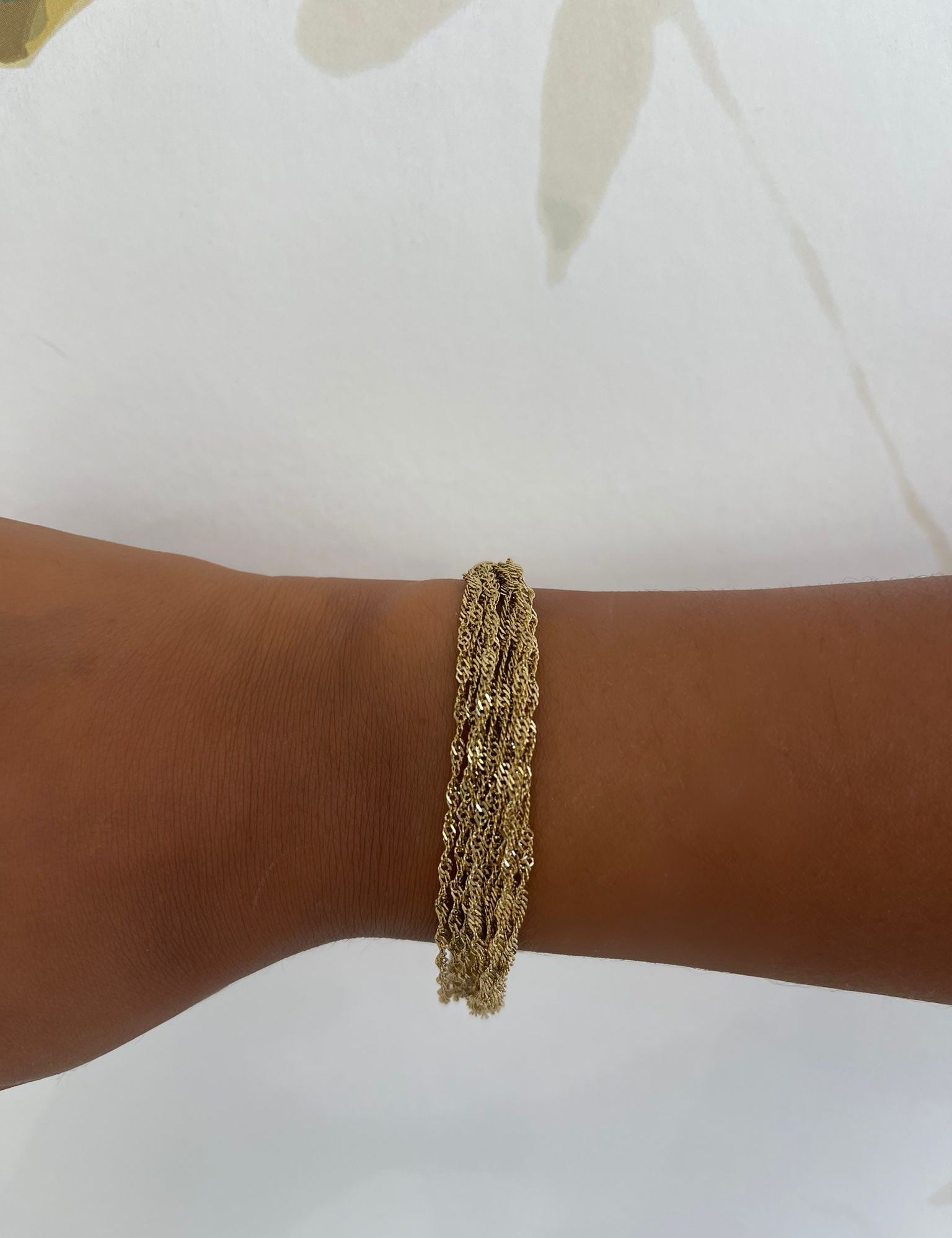 Bracelet swinie doré en acier inoxydable 316L Ordiajade, résistant à l’eau et hypoallergénique