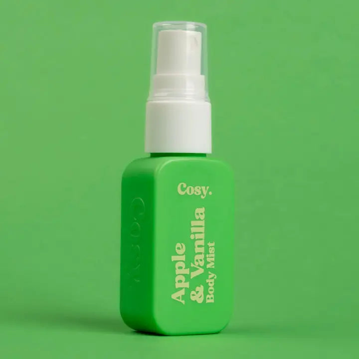 Brume corporelle Apple Cosy Cosmetics vert parfum pomme - Ordiajade