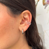 Bague d'oreille ajustable Lucia dorée sans perçage - Ordiajade