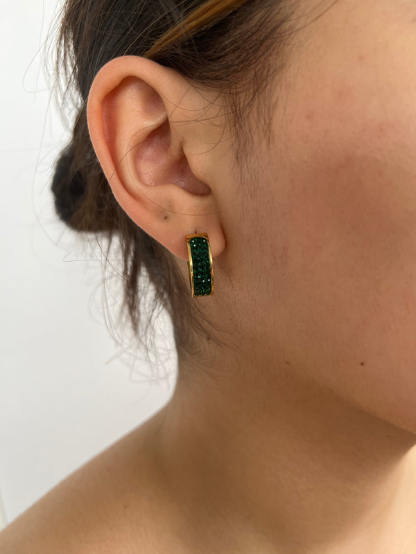 Boucles d’oreilles Vert Nana