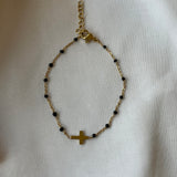 Pulsera Marie Shine Cross (disponible en varios colores)